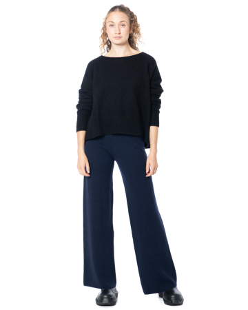 SoSUE, straight-cut merino wool pants