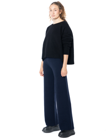 SoSUE, straight-cut merino wool pants
