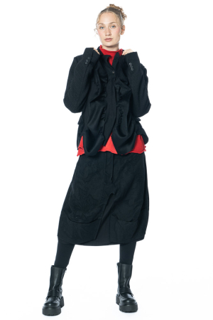 RUNDHOLZ, balloon skirt in pure virgin wool 2241110310