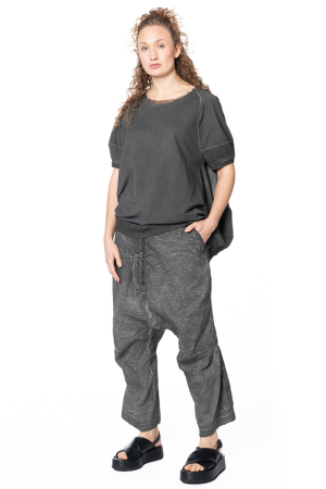 RUNDHOLZ, lightweight linen blend trousers 1241240118