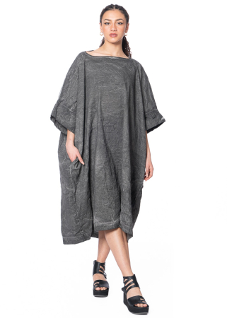 RUNDHOLZ, kastenförmiges Kleid mit natürlicher Textur 1241240916
