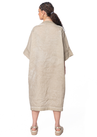RUNDHOLZ, boxy, one-size dress with natural texture 1241240916