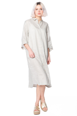 HINDAHL & SKUDELNY, long linen blouse 124B01