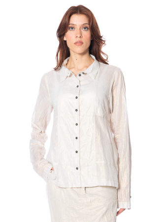 RUNDHOLZ, shimmering cotton blouse 1251250406