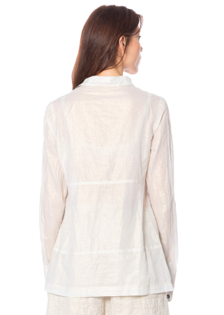 RUNDHOLZ, shimmering cotton blouse 1251250406