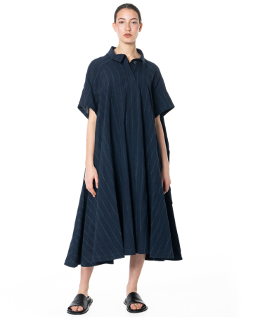 RUNDHOLZ, Oversize-Kleid mit Nadelstreifen 1261020905