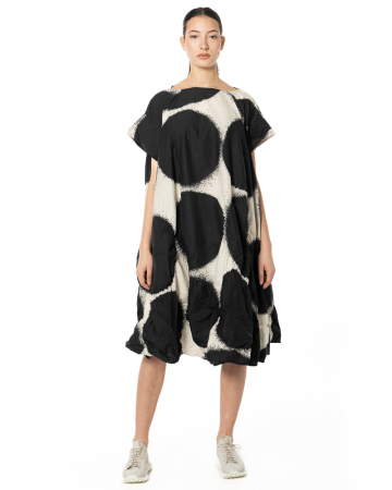 RUNDHOLZ, Baumwollkleid mit Punkte-Print 1261260901