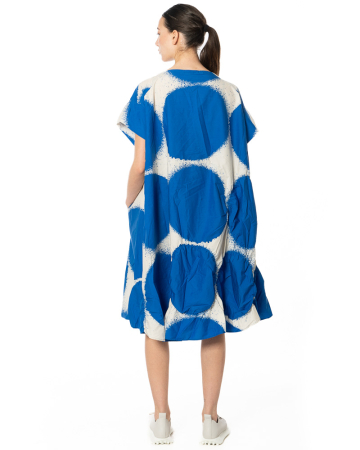 RUNDHOLZ, Baumwollkleid mit Punkte-Print 1261260901