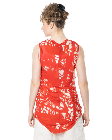 RUNDHOLZ, schmales Tank-Top mit Print 1261620803