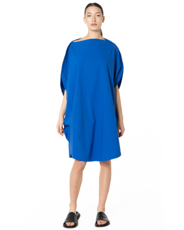 RUNDHOLZ, ballonförmiges Baumwoll-Leinenkleid 1261630929