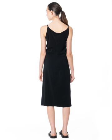 RUNDHOLZ, schmales Baumwollkleid mit Trägern 1261770916