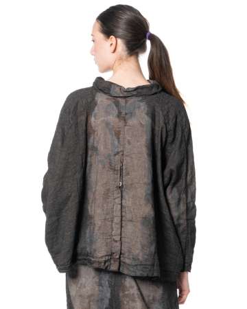 RUNDHOLZ DIP, dyed viscose-linen jacket 1262011128