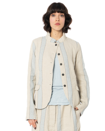 RUNDHOLZ DIP, tailored linen jacket 1262101103