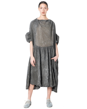 RUNDHOLZ DIP, oversized dress with puff sleeves 1262110913