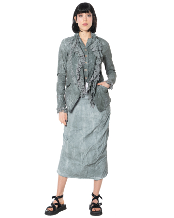 RUNDHOLZ DIP, washed stretch skirt 1262240303
