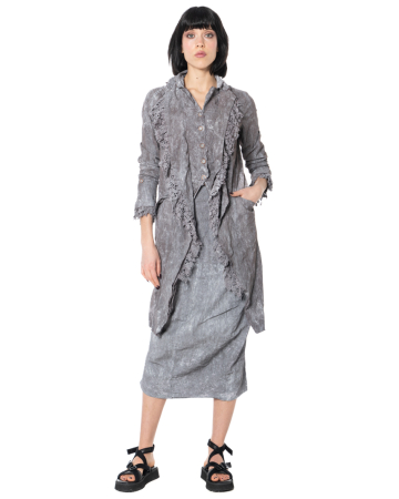 RUNDHOLZ DIP, fitted summer coat with lace 1262241205