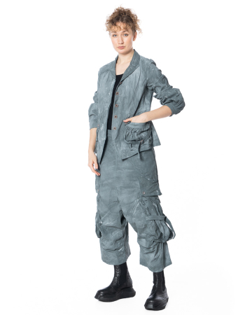 RUNDHOLZ DIP, baggy cargo pants with buckle straps 1262390104