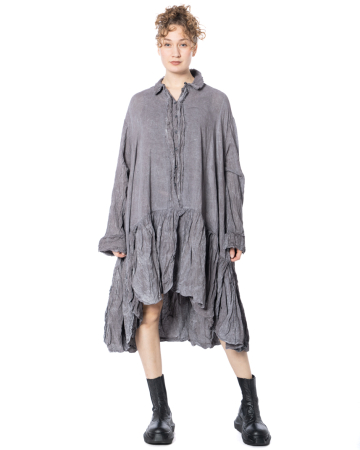 RUNDHOLZ DIP, flared cotton dress with ruffles 1262580905