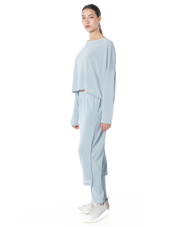 RUNDHOLZ DIP, loose cotton joggers with skirt overlay 1262697606