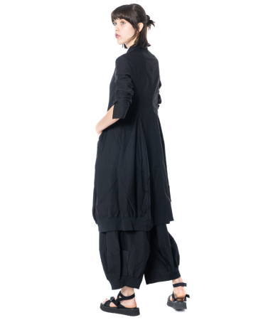 RUNDHOLZ BLACK LABEL, long coat with button placket 1263281206