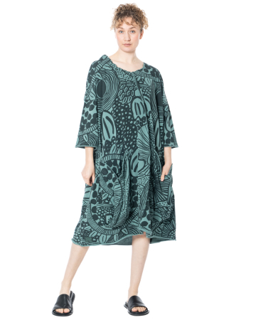 RUNDHOLZ BLACK LABEL, dress with all-over print 1263290904