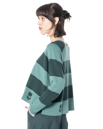 RUNDHOLZ BLACK LABEL, gestreifter Pullover aus Baumwolle 1263330701