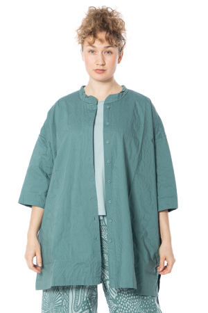 RUNDHOLZ BLACK LABEL, embossed cotton poplin blouse 1263420405