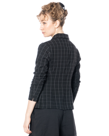 RUNDHOLZ BLACK LABEL, fitted viscose jacket with stretch 1263451104