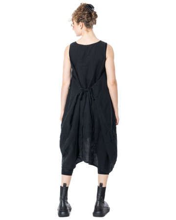 RUNDHOLZ BLACK LABEL, Leinenkleid mit Taillenband 1263540904
