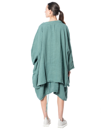 RUNDHOLZ BLACK LABEL, displayed linen jacket with seams 1263541102