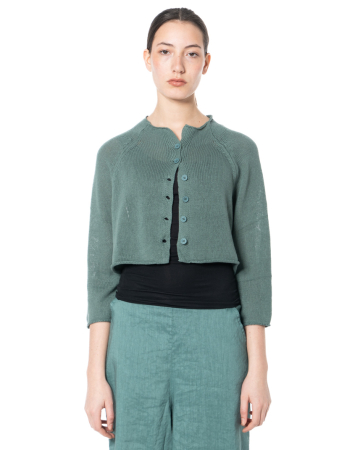 RUNDHOLZ BLACK LABEL, linen-cotton knit cardigan 1263727108