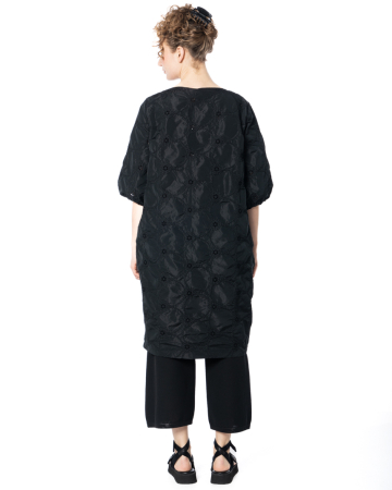 HINDAHL & SKUDELNY, embroidery taffeta dress 126K11