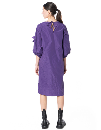 HINDAHL & SKUDELNY, floral taffeta dress 126K17