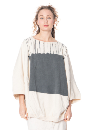 RUNDHOLZ, handpainted, oversize T-shirt 1251270501