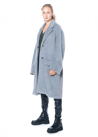 ULI SCHNEIDER, fluffy knit coat with pockets