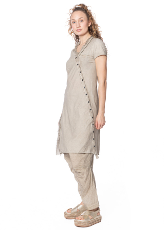 RUNDHOLZ, asymmetric cotton stretch coat with layering 1241561206
