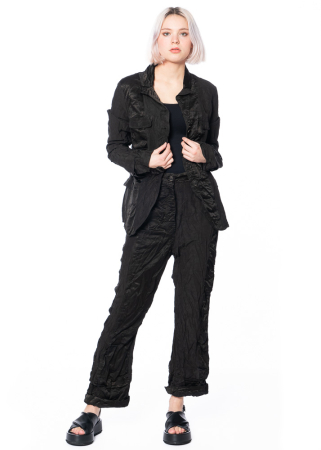RUNDHOLZ, high waist pants from sustainable fabrics 1241630110