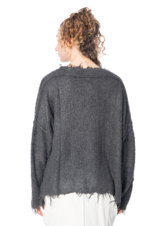 RUNDHOLZ, silk sweater with fringes 1251650703