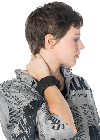 PURO, stylish leather bracelet 5cm