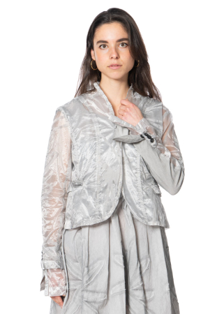 RUNDHOLZ DIP, noble jacket in silky and shiny polyester 1242011107