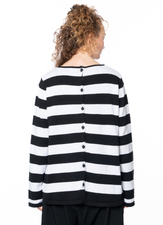 PLUSLAVIE PLÜ, wide striped tinuc shirt A RINGLET