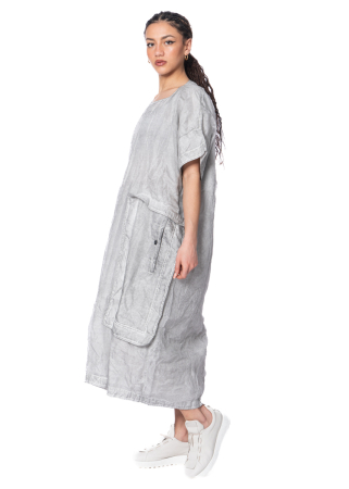 RUNDHOLZ DIP, Midi-Kleid aus Baumwolle und Seide 1242090904
