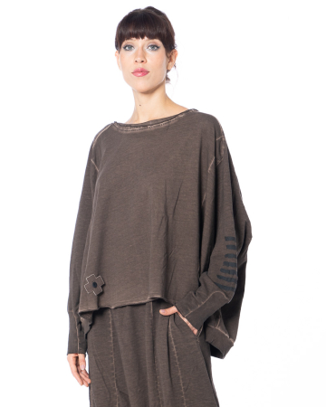 PLUSLAVIE PLÜ, sweatshirt WIDESHORTSWEAT