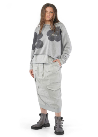RUNDHOLZ  BLACK  LABEL, floral knitted sweater 2253720704