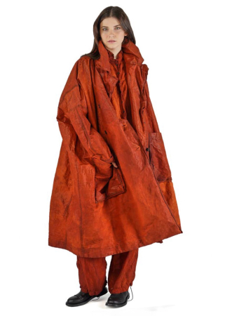 RUNDHOLZ DIP, coat with shimmering coated finish 2252381202