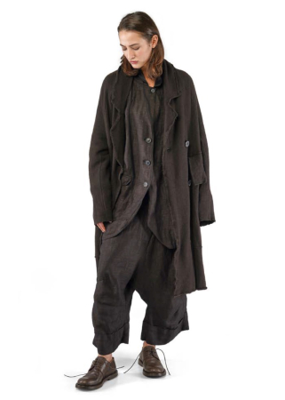 RUNDHOLZ, long raw edge jacket 2251081106