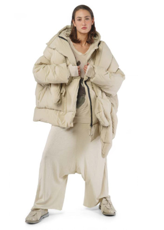 RUNDHOLZ, puffy down jacket with hood 2251001101