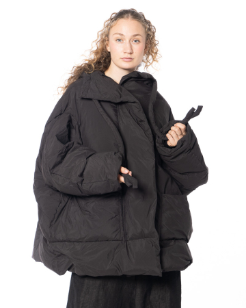 RUNDHOLZ, voluminöse Daunenjacke mit Kapuze 2251001101