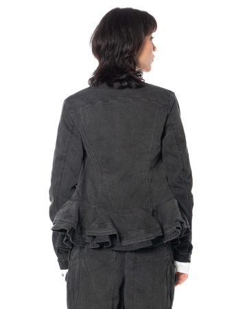 RUNDHOLZ, Jeansjacke mit Raffungen 2251031101