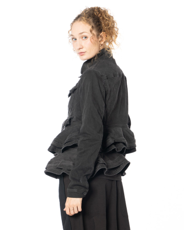 RUNDHOLZ, vielseitiger Jeans-Gürtel mit Rüschen 2251035309